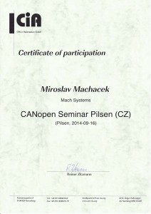 20140916-MACH SYSTEMS CiA CANopen